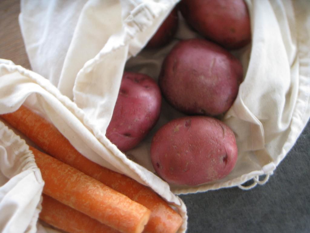 Fabric produce bags